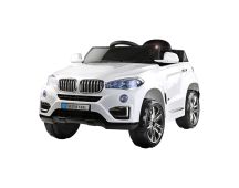 Rigo Kids Electric Ride On Car SUV BMW-Inspired X5 Toy Cars Remote 6V White