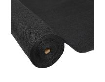 Instahut 90% Shade Cloth 1.83x20m Shadecloth Sail Heavy Duty Black