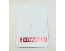 TRUCKMATE BRAND anti spray mudflap plain white 61cm x 81cm