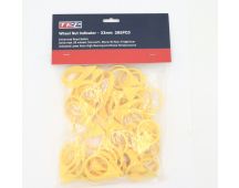 TRP BRAND Wheel nut Indicators yellow (60) to fit 33mm size nuts to suit most US Volvo and Scania trucks. Part No TRPWN133Y