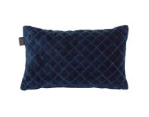 Equire Filled Cotton Blue Cushion by Bedding House