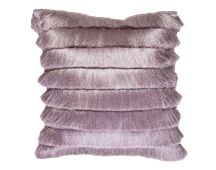 Fringy Lila Filled Cushion by Bedding House