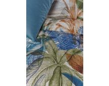 Isla Cotton Sateen Blue Quilt Cover Sets by Bedding House King