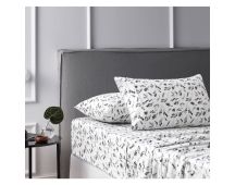 Botanical Cotton Flannelette Sheet Set by Accessorize Single