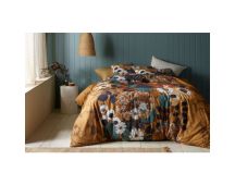 Markle Washed Cotton Printed Quilt Cover Set by Accessorize King