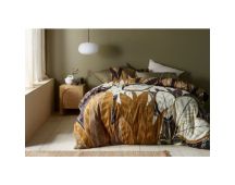 Bronte Washed Cotton Printed Quilt Cover Set by Accessorize Queen