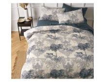 Matteo Printed Microfibre 3 Piece Comforter Set by The Big Sleep Queen