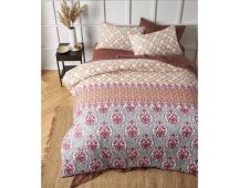 Pippa Printed Microfibre Quilt Cover Set by The Big Sleep King