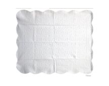 Antique White 100% Cotton Throw