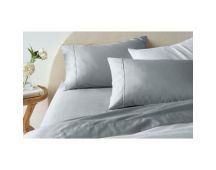 1900Tc Cotton Rich Grey Sheet Set by Accessorize King