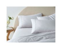 1900Tc Cotton Rich White Sheet Set by Accessorize Queen