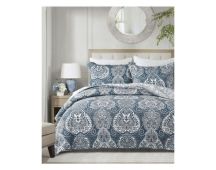 Night Reflection 100% Cotton Quilted 2 pcs Bedspread Coverlet Set King Single