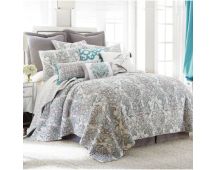 Mayfair 100% Cotton Quilted 3 pcs Bedspread Coverlet Set King