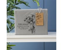 Bamboo Cotton 500 Thread Count Charcoal Sheet Sets by Park Avenue Single