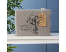 Bamboo Cotton 500 Thread Count Pewter Sheet Sets by Park Avenue King