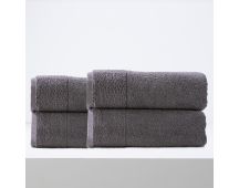 Aireys 650 GSM Zero Twist 4 Pack Nickel Bath Sheet by Renee Taylor