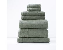 Aireys 650 GSM Zero Twist 7 Piece Agave Bath Towel by Renee Taylor