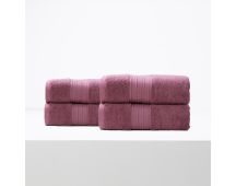 Brentwood 650 GSM Low Twist 4 Pack Rosebud Bath Sheet by Renee Taylor