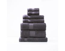 Brentwood 650 GSM Low Twist 7 Piece Carbon Bath Sheet by Renee Taylor