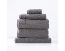 Aireys 650 GSM Zero Twist 5 Piece Bath Nickel Towel by Renee Taylor