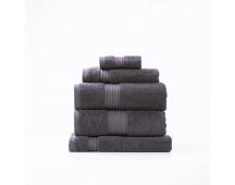 Brentwood 650 GSM Low Twist 5 Piece Carbon Bath Sheet by Renee Taylor