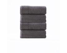 Aireys 650 GSM Zero Twist 4 Piece Nickel Bath Towel by Renee Taylor