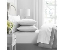 Premium 1000 Thread Count Egyptian Cotton White Sheet Sets by Renee Taylor Queen