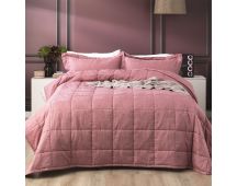 Paisley 500 TC Cotton Jacquard Rose Comforter Set by Ddecor Home Queen