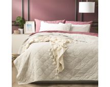 Attwood Vintage Stone Washed Cotton Quilted Dove Coverlet Set by Renee Taylor Queen/King