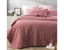 Attwood Vintage Stone Washed Cotton Quilted Rose Coverlet Set by Renee Taylor Queen/King