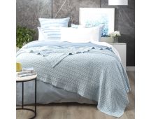 Lexico Cotton Waffle Sky Blankets by Renee Taylor Super King