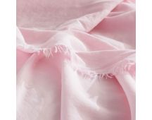 Cavallo Stone Washed 100% Linen Rose Throw by Renee Taylor