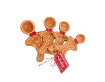 Bread and Butter Figurine Gingerbread Man Spoons 4 Pack