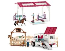 Schleich Large Playset Horse Club Vet Fitness Check for the Big Tournament 72140