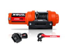 X-BULL Electric Winch 12v Synthetic Rope 4500LBS Wireless Remote ATV UTV 2041KG