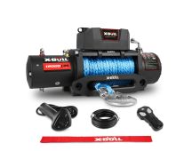 X-BULL Electric Winch 12V 12000LBS/5454kg 26M Synthetic Rope Wireless Remote 4WD 4X4