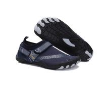 Men Women Water Shoes Barefoot Quick Dry Aqua Sports Shoes - Blue Size EU36=US3.5