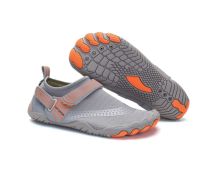 Men Women Water Shoes Barefoot Quick Dry Aqua Sports Shoes - Grey Size EU37 = US4