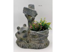 Welcome Frog Planter