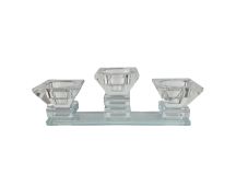 Tea Light Crystal Candle Holder -Small