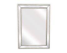 Silver Beaded Framed Mirror - Rectangle 80cm x 110cm