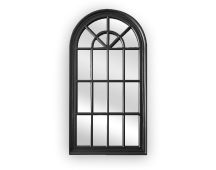 Window Style Mirror - Black Arch 70 CM x 130 CM