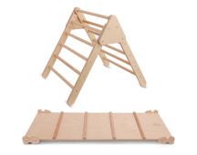 Lifespan Kids Pikler Climbing Frame Package with Slide & Triangle