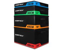 CORTEX Soft Plyo Box Modular Stackable 15cm, 30cm, 45cm, 60cm