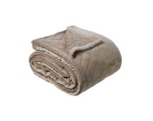 Bianca Mansfield Blanket Taupe (Also Known as Silver Grey) Queen/King