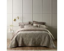 Bianca Kairo Taupe Coverlet Set Single/Double