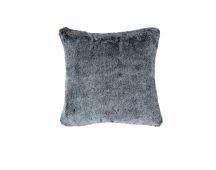 Bianca Hotham Square Filled Cushion 43 x 43 cm Coal