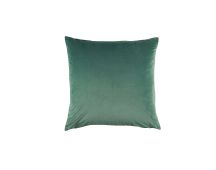 Bianca Vivid Coordinate Velvet Sage Square Cushion 43 x 43 cm