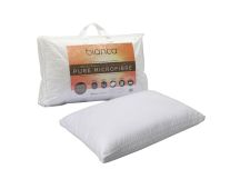 Bianca 1000g Relax Right Pure Microfiber Medium Profile Standard Pillow 49 x 72cm