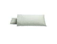 Bianca Pair of Heston Cotton Percale King Pillowcases Silver